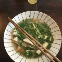 Veggie pho  at Good Morning Vietnam Vegan in Berlin