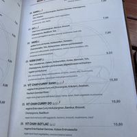 Menu page 3 at Good Morning Vietnam Vegan in Berlin