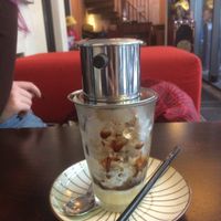 Iced coffee at Good Morning Vietnam Vegan in Berlin