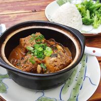 Tofu stuffed with seitan and shiitake at Good Morning Vietnam Vegan in Berlin