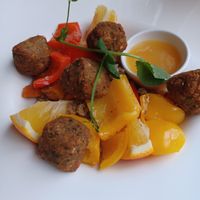 Quinoa salad at Brouwerij Het Anker in Mechelen