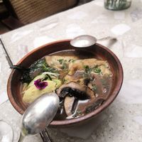 Sopa de miso at Casa Lėlytė in Bogota