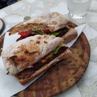 El plato más rico. Sandwich por fi pruébalo. at Casa Lėlytė in Bogota