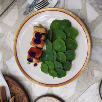 El asado de sandía at Casa Lėlytė in Bogota