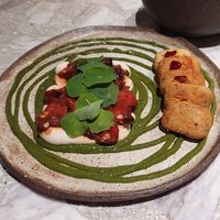 Tira de sandía a la leña at Casa Lėlytė in Bogota