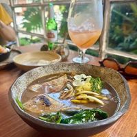 Miso soup ❤️  at Casa Lėlytė in Bogota