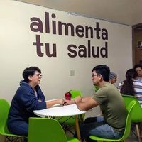 Seating at Bonavida  in Matamoros