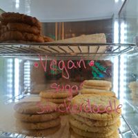 Vegan cookies! at Living the Dream in Eureka