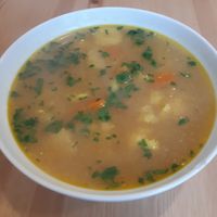 Soup, so good at BeMakroBio in Prague