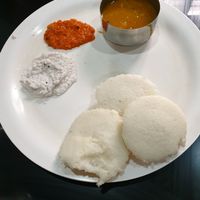 IDLI steamed rice cakes tasty dips at Grandma's Kitchen in Kochi
