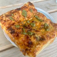 Vegan pizza  at Dvanast Dusi in Bratislava