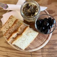 nakladané tofu snack plate  at Dvanast Dusi in Bratislava