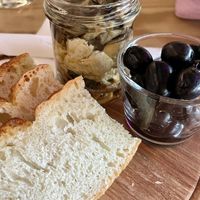 nakladané tofu s rozmarínom, baklažánom a olivami  at Dvanast Dusi in Bratislava