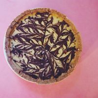 Choco-peanut raw cake at Dvanast Dusi in Bratislava