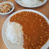 Tikka Masala with chickpeas at Serendib in Ellsworth