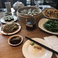 All vegan order! at DIN by Din Tai Fung (鼎泰丰) - Suria KLCC in Kuala Lumpur