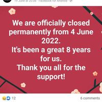 Facebook update at Black House Burgers in Kuta