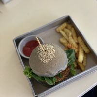 Jumping Jack vegan burger  at Black House Burgers in Kuta