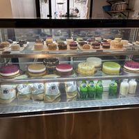 Dessert case  at Rawsome Treats in New York City