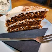 Carrot cake at BACKYARD in Rotterdam