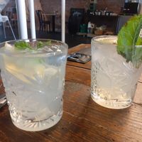 Ginger lemonade at BACKYARD in Rotterdam