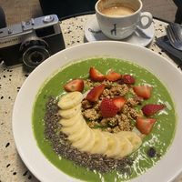 Green smoothie bowl   at BACKYARD in Rotterdam