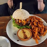 Burger at BACKYARD in Rotterdam