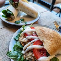 Substituna sandwich & Adonis wrap at BACKYARD in Rotterdam