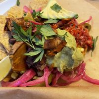 Nacho average sweet potato  at BACKYARD in Rotterdam