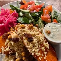 Baked sweet potato  at BACKYARD in Rotterdam