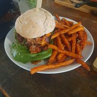 Spicy Kimchi Burger at BACKYARD in Rotterdam