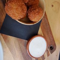 Vegan bitter ballen at BACKYARD in Rotterdam