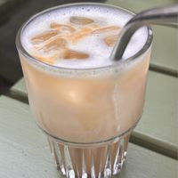 Iced cappuccino   at BACKYARD in Rotterdam