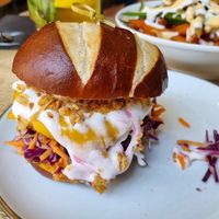 Backyard cheeze burger at BACKYARD in Rotterdam