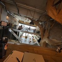 Interior -- laptop spots upstairs  at BACKYARD in Rotterdam