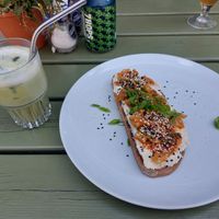 Kimchi toast at BACKYARD in Rotterdam