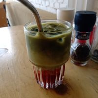 Strawberry matcha (Summer 2025) at BACKYARD in Rotterdam