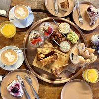 Easter brunch in collaboration with the vegan bakery Crave. 😍😍😍  at BACKYARD in Rotterdam