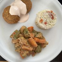   at Comedor Vegetariano Hare Krishna in Puebla