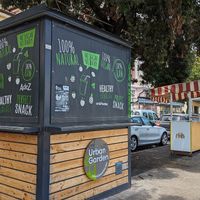 Kiosk on the waterfront at Urban Garden Juice & Smoothie Bar  in Opatija