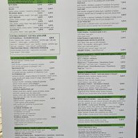 newest menu 10/2024 at Urban Garden Juice & Smoothie Bar  in Opatija