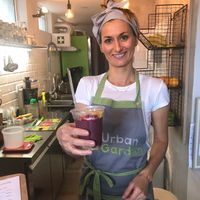 Happy at Urban Garden at Urban Garden Juice & Smoothie Bar  in Opatija