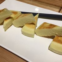 Steamed millet cake at Tianzi Vegetable Restaurant in Shenzhen