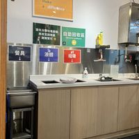 Clearly away your own plates   at Ahimsa Buffet 無肉食 - Mong Kok in Kowloon