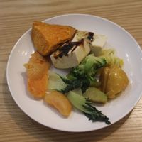 Our choice of selection at Ahimsa Buffet 無肉食 - Mong Kok in Kowloon