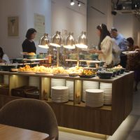 The buffet at Ahimsa Buffet 無肉食 - Mong Kok in Kowloon