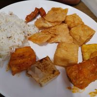 Plate 2 at Ahimsa Buffet 無肉食 - Mong Kok in Kowloon