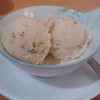 Pistachio vegan ice cream at Lao Wai in Stockholm