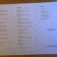 Menu   at Lao Wai in Stockholm