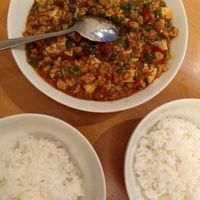 Main dish at Lao Wai in Stockholm